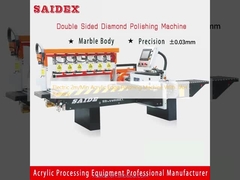 전기 2m/Min 3AH 배터리와 아크릴 엣지 닦기 기계