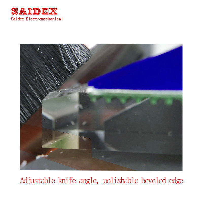 Sd-1350Ax 대리석 테이블 0-60도 비벨 엣지 아크릴 자동 엣지 아크릴 Ps Ms을위한 천연 다이아몬드 닦기 기계