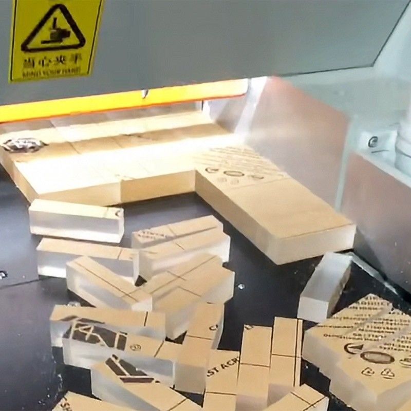 유럽 고 정밀 0.01mm SD-2600 자동 목재 아크릴 PM PS 플라스틱 절단 톱 기계