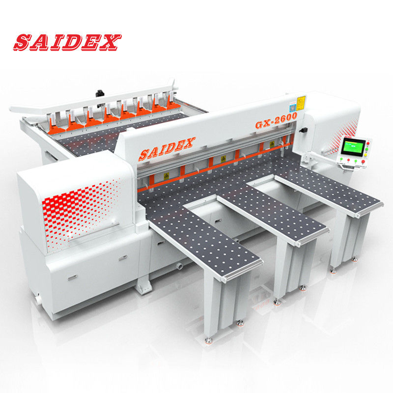 SAIDE 고정밀 자동 아크릴 절단 톱 기계 (절단 길이 2600mm, 13KW 출력)