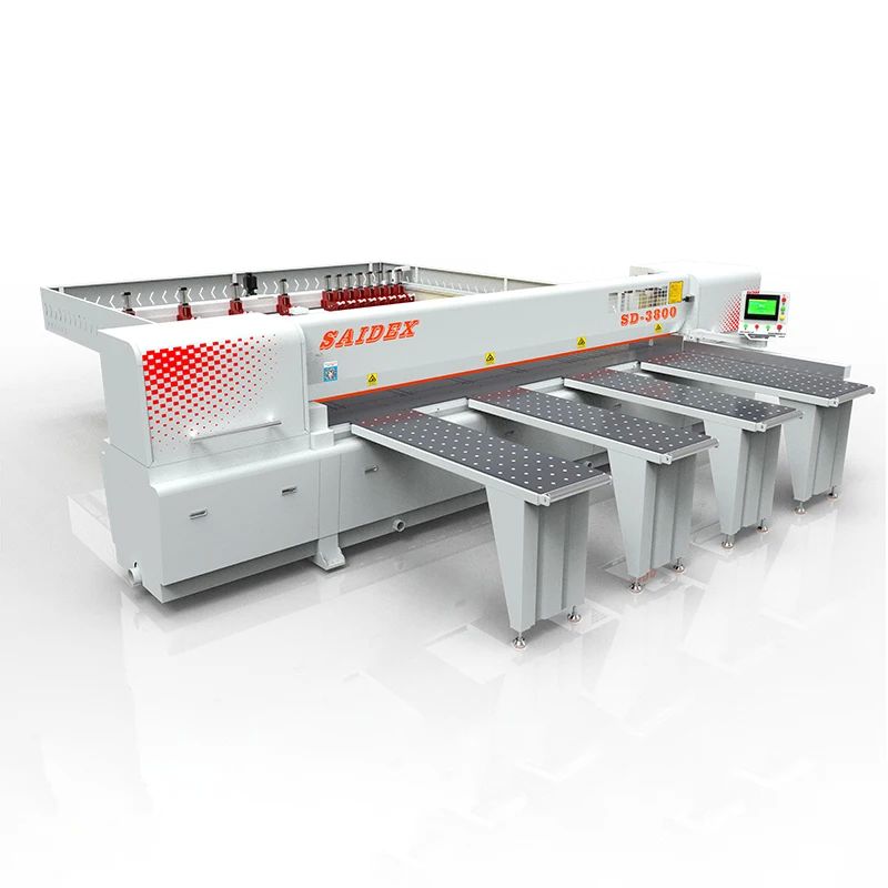 효율적인 아크릴 디자인 절단 기계 정확도 3800mm 절단 길이 11kw 머리 절단 모터