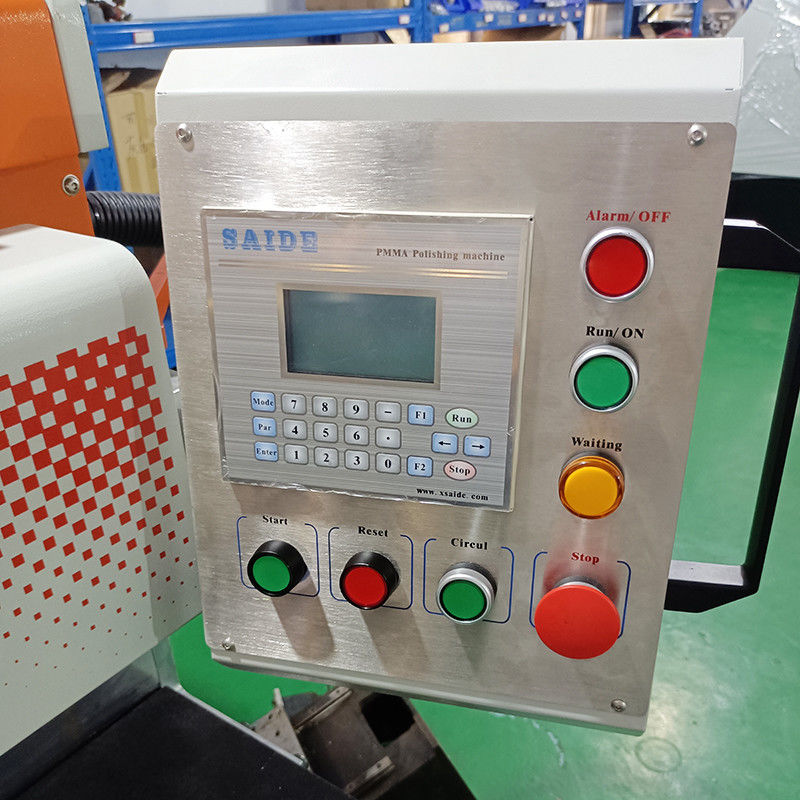 고속 아크릴 시트 닦기 및 밀링 기계 2.5KW 0-60 ° 절단 각