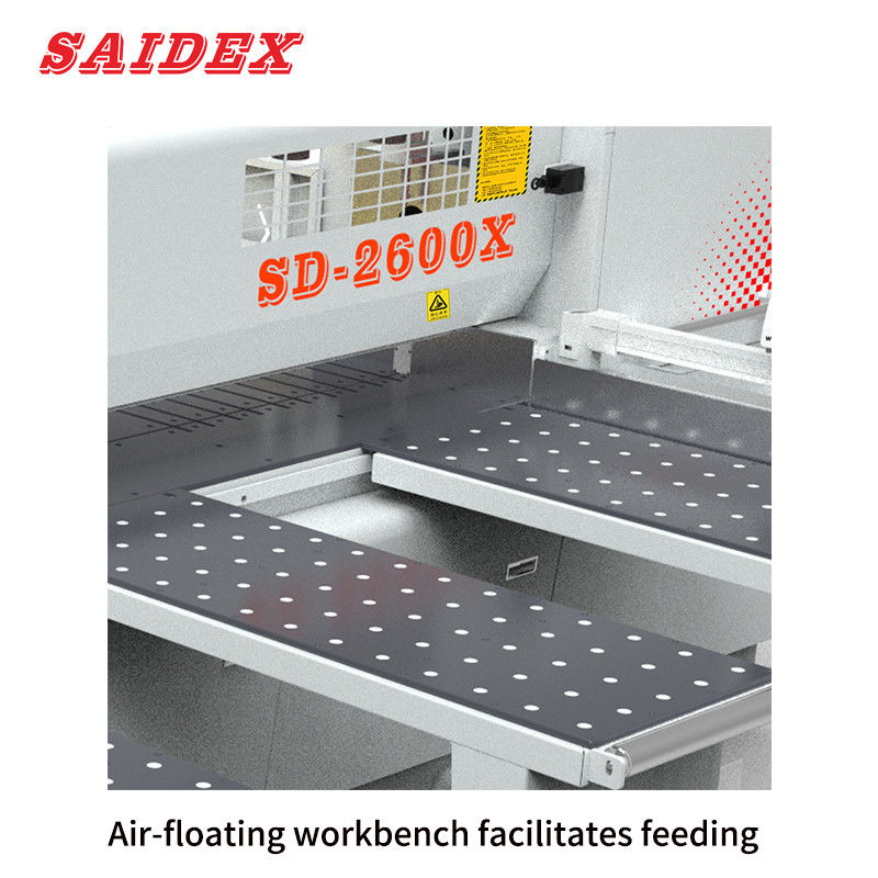 SAIDE 고정밀 자동 아크릴 절단 톱 기계 (절단 길이 2600mm, 13KW 출력)