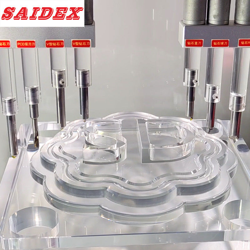 실용적인 CNC 프레싱 절단 도구 산업 아크릴 CNC 샴퍼 도구 아크릴 고속 절단
