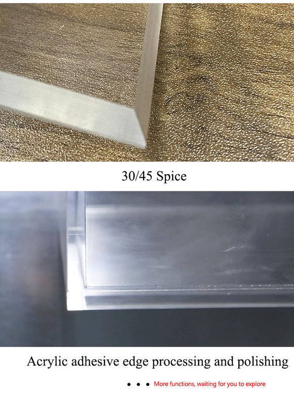 2022년 신규 동관 공장 공급 반자동 1000mm 작업 길이 아크릴용 엣지 브라이트 다이아몬드 연마기