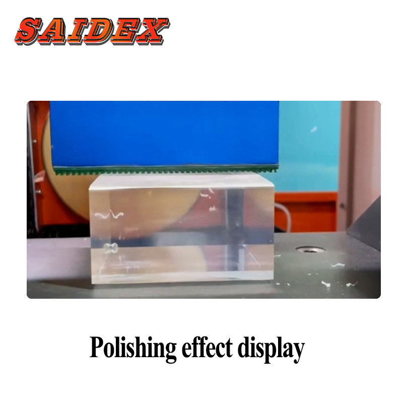 2022년 신규 동관 공장 공급 반자동 1000mm 작업 길이 아크릴용 엣지 브라이트 다이아몬드 연마기