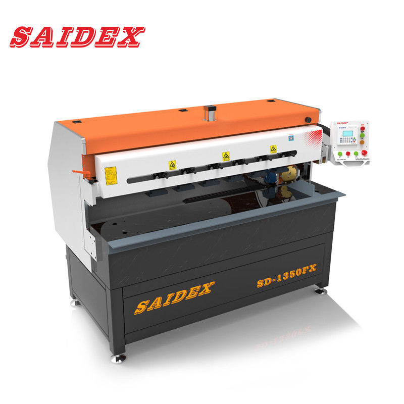 3kw 세르보 모터로 구동되는 1350mm 아크릴 엣지 폴리셔 PMMA/PS/PC플라스틱 폴리싱 기계
