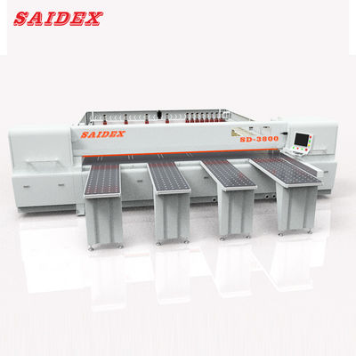 효율적인 아크릴 디자인 절단 기계 정확도 3800mm 절단 길이 11kw 머리 절단 모터