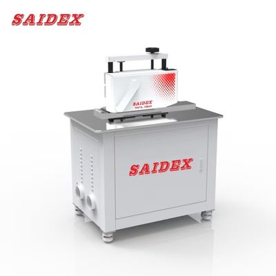 3.5kW 380v 두 개의 굴레 메이커 45도 아크릴 엣지 폴리셔 PMMA / PE / PC / PS 이름 카드 클립
