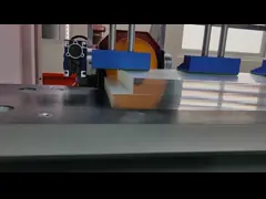고 정밀도 90도 스틸 팔꿈치 자동 닦기 기계 1350mm 처리 크기